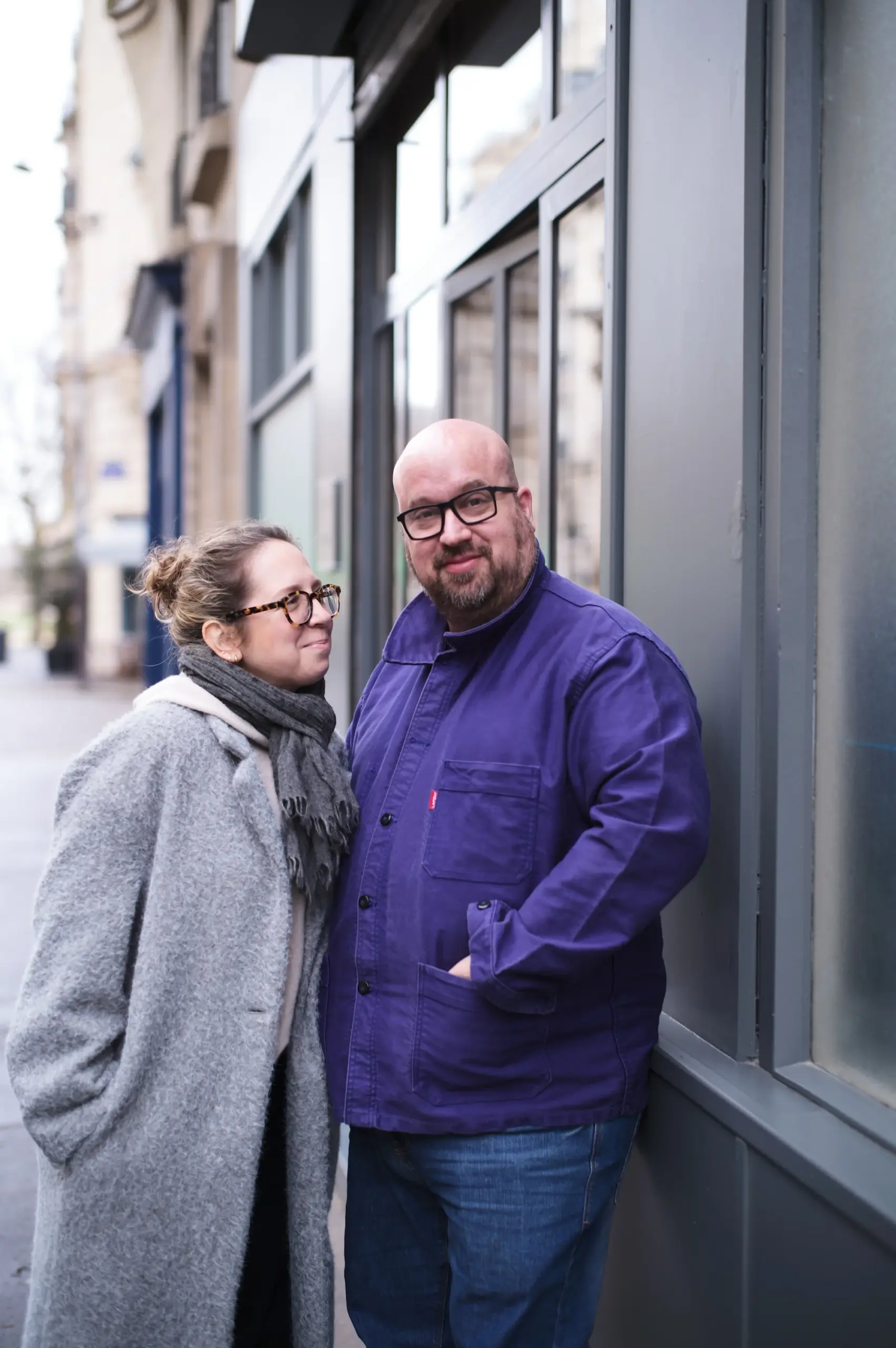 Portrait of Yair and Merav, EATTT team members